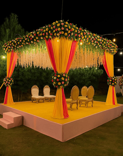 Hind tent and decoration business photograph