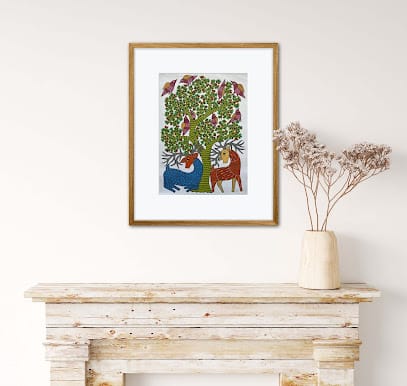 Gond Tribal Art business photograph