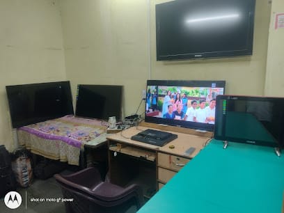 RAZA Electronics led tv repair at doorstep service business photograph