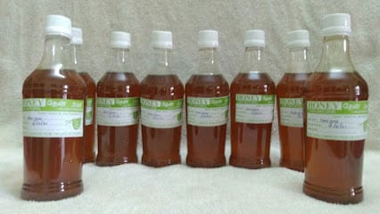 Pure honey business photograph