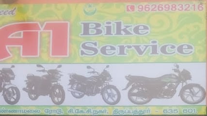 A1 bike service business photograph