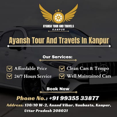 Ayansh Tour And Travels | Tempo Traveller on rent in Kanpur | Travel Agency in Kanpur business photograph