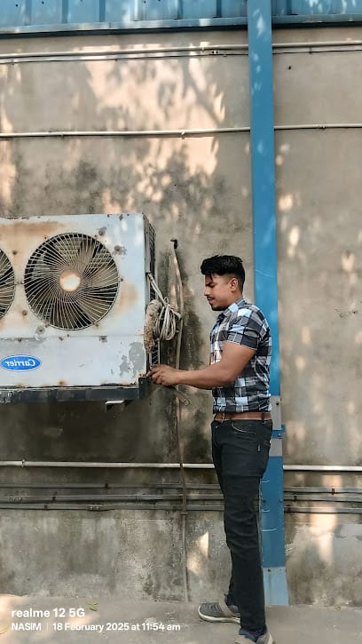 Nasim A.C Technician business photograph