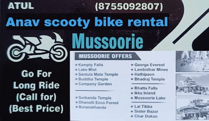 Anav scooty rental mussoorie business photograph