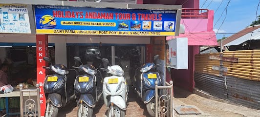 Holidays andaman / Island Ridez bike Rental service business photograph