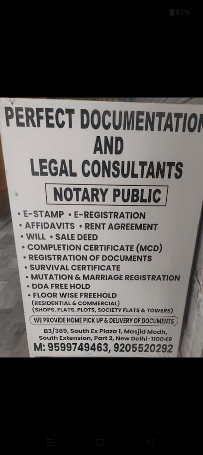 PERFECT DOCUMENTATION AND LEGAL CONSULTANTS business photograph