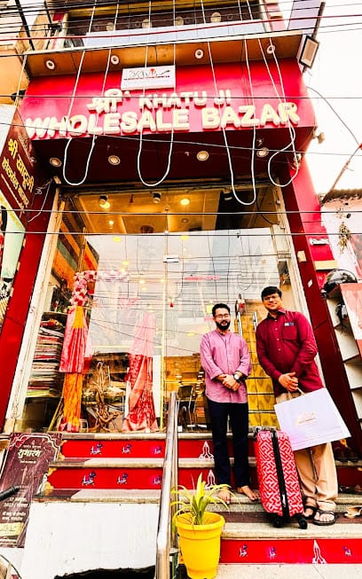 Shri Khatu Ji Wholesale Bazar | Banarasi Saree Shop In Varanasi business photograph