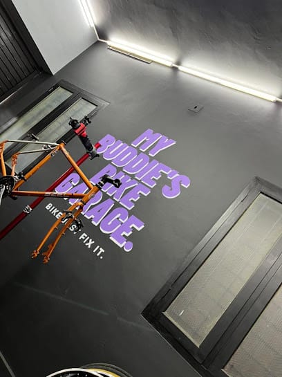 My Buddie's bicycle Garage. (Bicycle service) business photograph