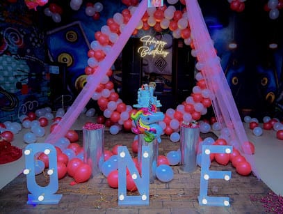 Urban Royal Party Hall business photograph