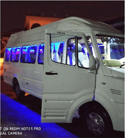 Sai Travels - Tempo Traveller rent in Hyderabad Mini Bus Hire 12 Seater and 16 seat tempo traveller rental in Hyderabad business photograph