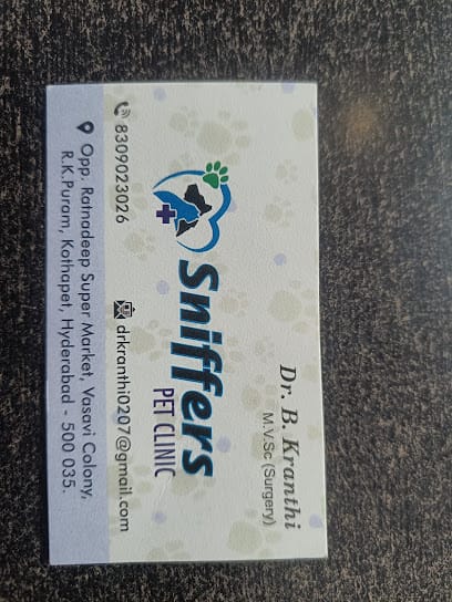 Sniffers Pet Clinic business photograph