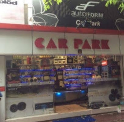 Car Park accessories shop business photograph