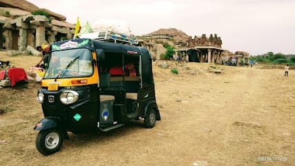 Manju hampi tour auto rickshaw driver hampi business photograph