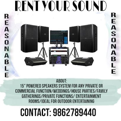 RENT YOUR SOUND business photograph
