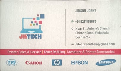 JK TECH printer sales & service business photograph
