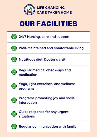 Life Changing Care Taker Home | Best Old Age Home In Ahmedabad | Vruddhashram | Gharda Ghar | Senior Citizen Care Taker business photograph