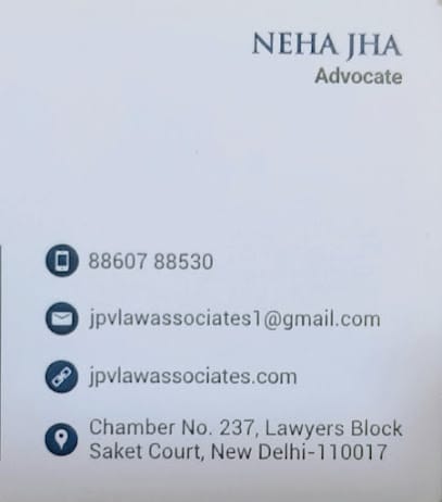 Advocate Neha Jha business photograph