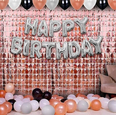 Birthday items wholesale/Balloons decoration sivasagar(event management) business photograph