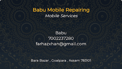 Babu Mobile Repairing business photograph