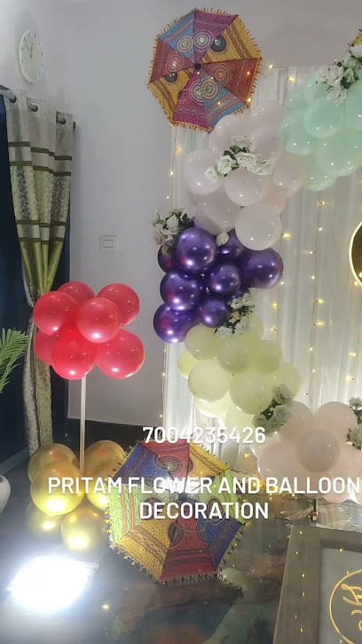Pritam flower and balloon decoration sahibganj Jharkhand business photograph