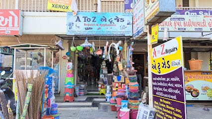 A to Z Appliances and Home repairs plastic cleaners and kitchen accessories business photograph