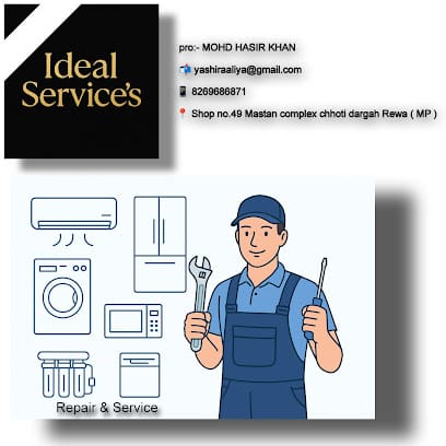 IDEAL SERVICE'S PVT LTD ( AC, Refrigerator, washing machine, Dishwasher, Microwave & RO Repair service ) business photograph
