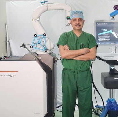 Dr. Shekhar Srivastav | Best Robotic Knee Replacement Surgeon in Delhi NCR | Sant Parmanand Hospital Yamuna Bazar, Delhi business photograph