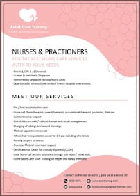Assist Care Nursing And Services (Singapore) business photograph