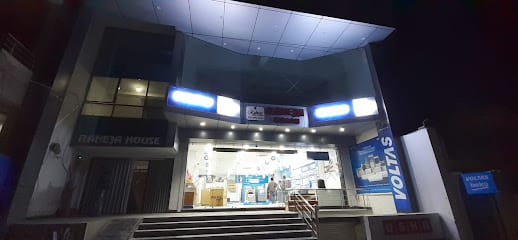 Voltas Brand Shop - Raheja Aircon, Bhilwara business photograph