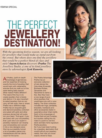 Pratha - The Jewellery Studio business photograph