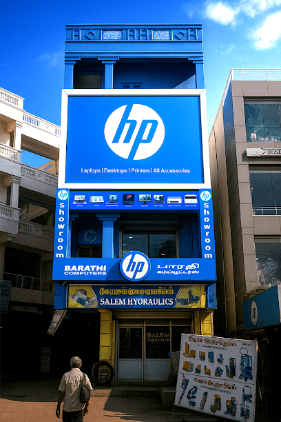 HP Laptop Showroom salem bharathi computers and laptop service centre business photograph