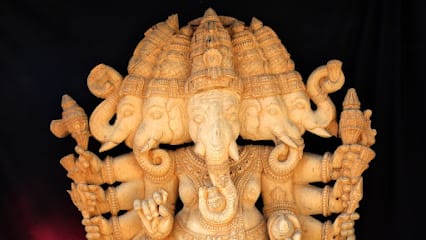 PON RAVI wood carvings - Temple Wooden Carving & Idol Works business photograph