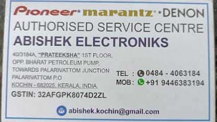 ABISHEK ELECTRONIKS - Pioneer Pioneer DJ Marantz Denon JVCKenwood KEF Polk Audio Authorised Service Centre business photograph