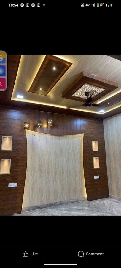 Dream home decor (UV marble sheet,P C PANEL ) business photograph