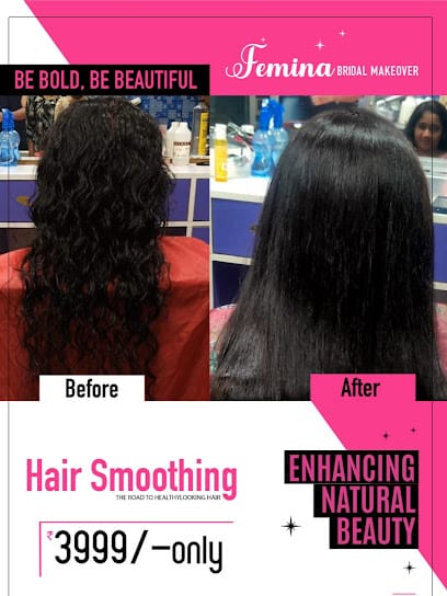 Femina Bridal Makeover and Nails business photograph