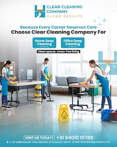 Clear Cleaning Company- Deep Cleaning Services in Ahmedabad | Sofa wash | Carpet cleaning | Event staff Service business photograph