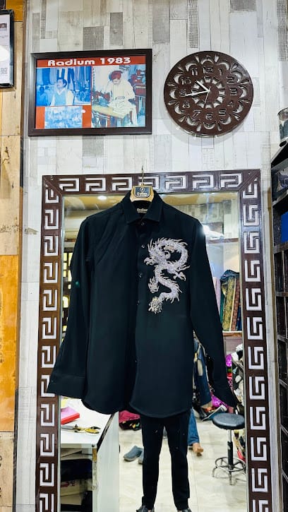 “RADIUM TAILOR & DESIGNER: Expertly crafted ethnic menswear with custom tailoring, perfect for every occasion.” business photograph