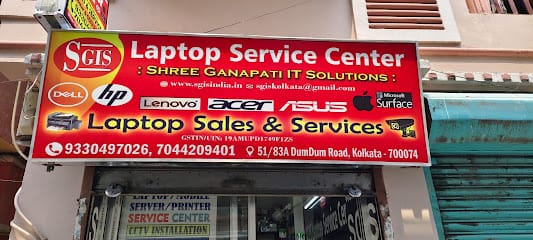 SGIS laptop service centre business photograph