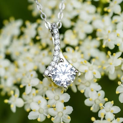 RAKVA - Modern Silver Jewellery Gift For Wife, Friend, Girlfriend, Sister and Mom Birthday Anniversary Festivals Occasion business photograph