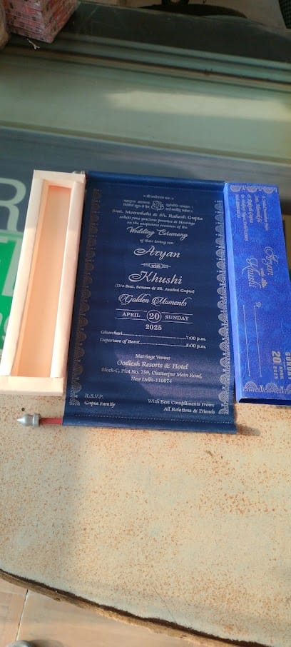 Jyoti Wedding Cards business photograph