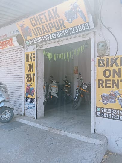 Chetak Udaipur Bike Rent business photograph