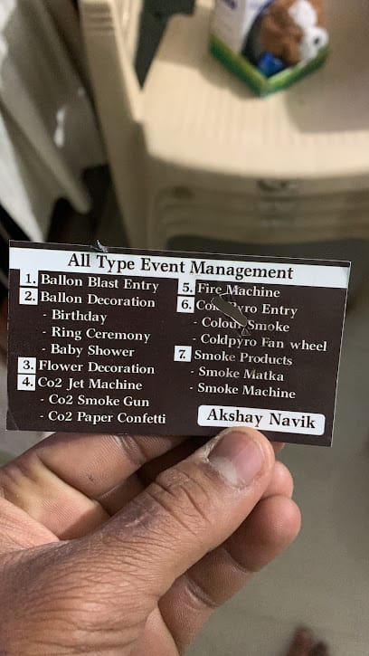 RUBAAB EVENT MAKER business photograph