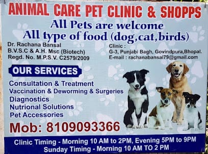 Animal care pet clinic & shop business photograph