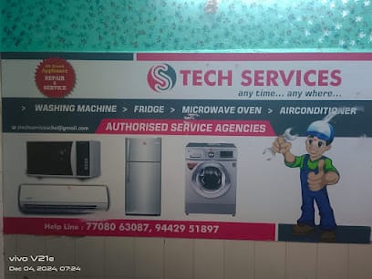S Tech Washing machine repair service | Refrigerator service | Home appliance Service business photograph