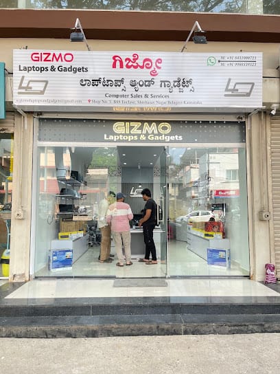 Gizmo laptops and gadgets business photograph