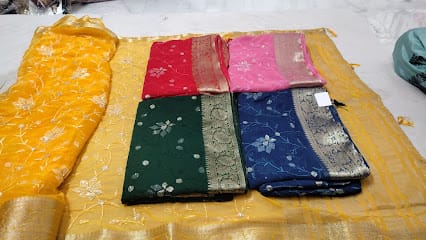 Radha krishan saree collection business photograph