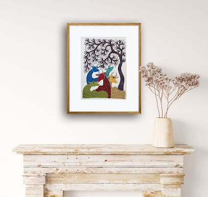 Gond Tribal Art business photograph