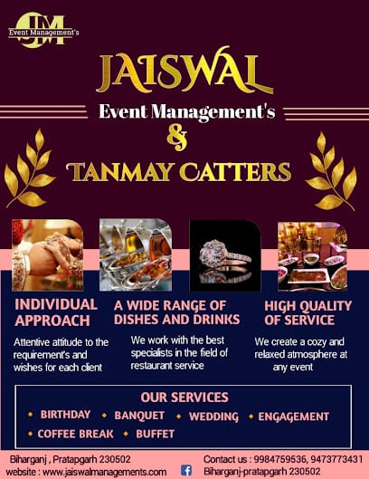 Jaiswal event management & Tanmay Catters-Best wedding planner in pratapgarh business photograph