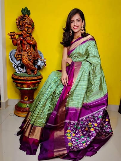 Pochampally silk sarees(SHILPA_WEAVES) business photograph