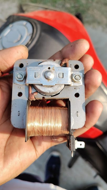 Ac, fridge,microwave, washing repair business photograph